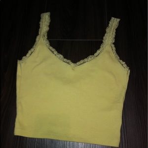 Forever 21, Green Lace Tank top